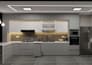 design kitchen interior in 3d and rendering